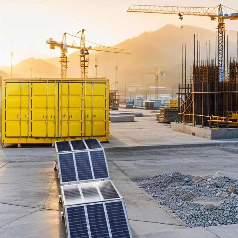 30kWp/42kWp/60KW Foldable photovotatic container All In One