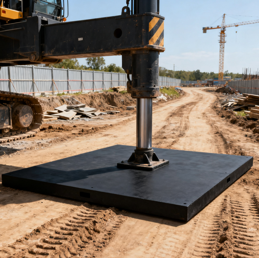 portable heavy duty outrigger pads