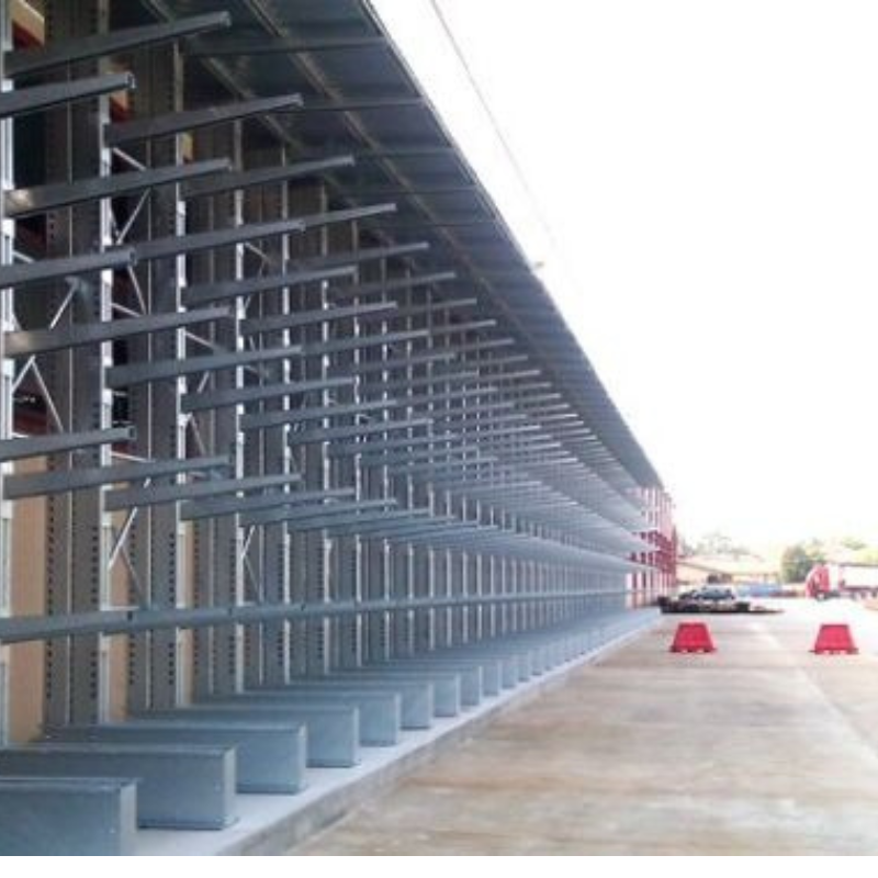 Hot Dip Galvanized Cantilever Racks for Outdoor & Industrial Storage ...