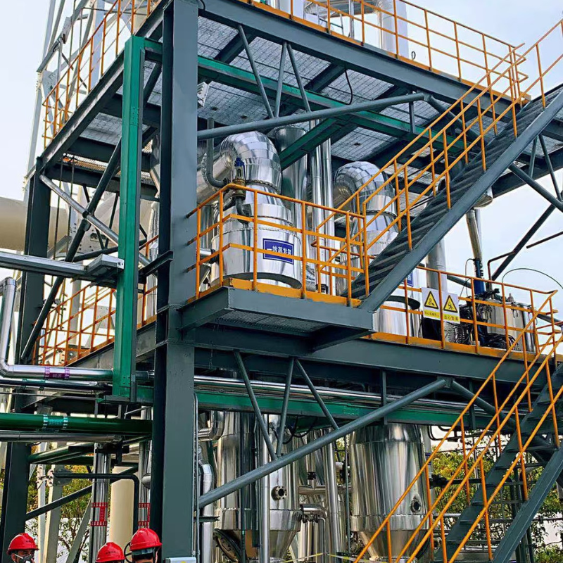 Multi-effect Forced Circulation Evaporator