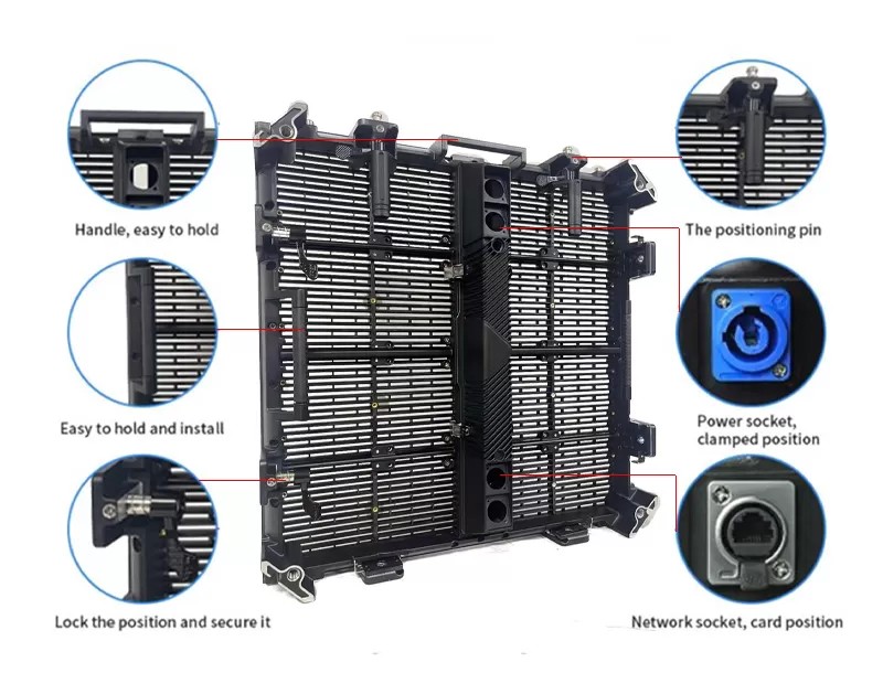 Transparent Rental LED Screen | ABXLED RT Series for Stage & Event