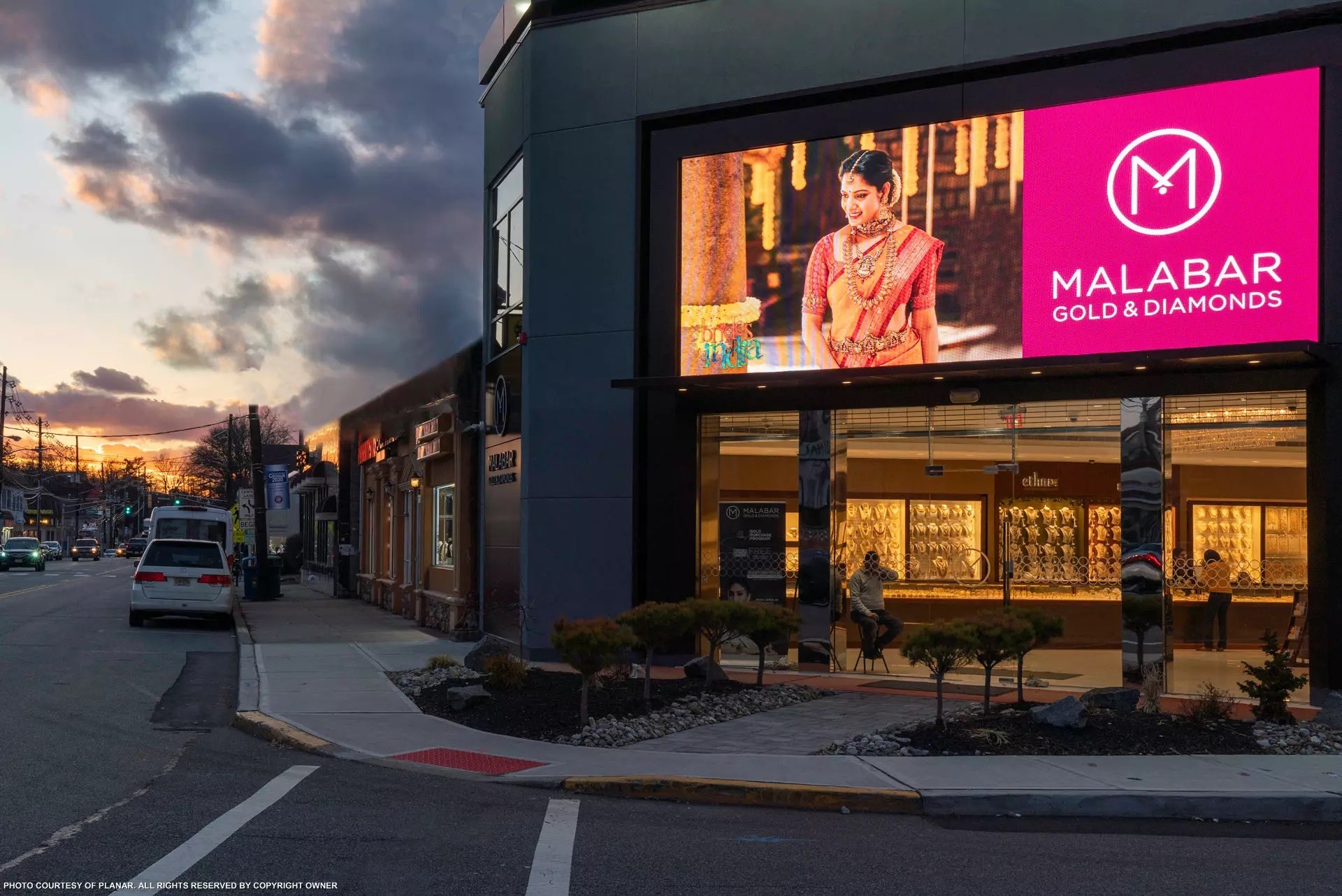 Outdoor LED Screen Remote Display Selection