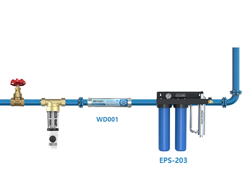 Is it necessary to install a water descaler before a UV sterilizer?