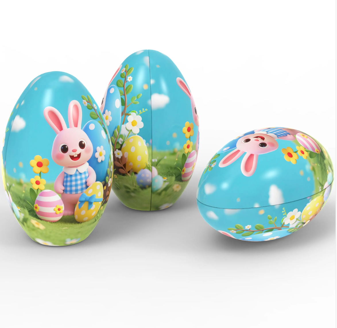 Easter Egg Tin by JLCG