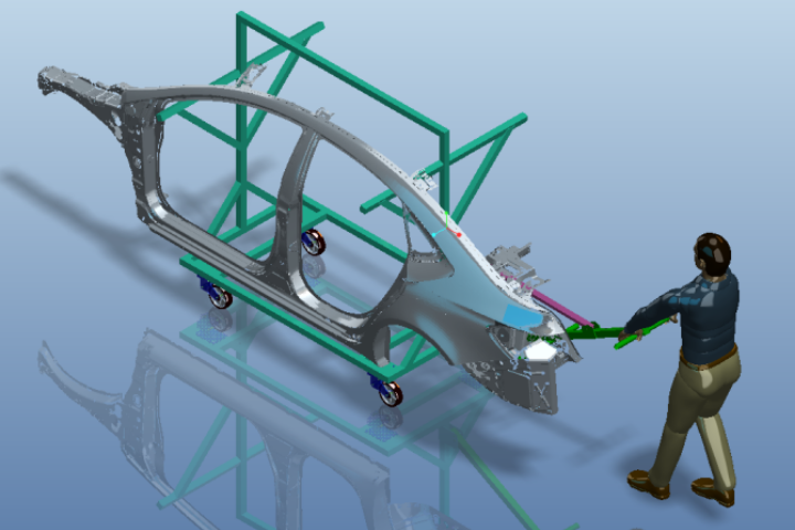 Car Body Turnover Rack