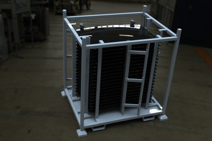 Sunroof Turnover Rack