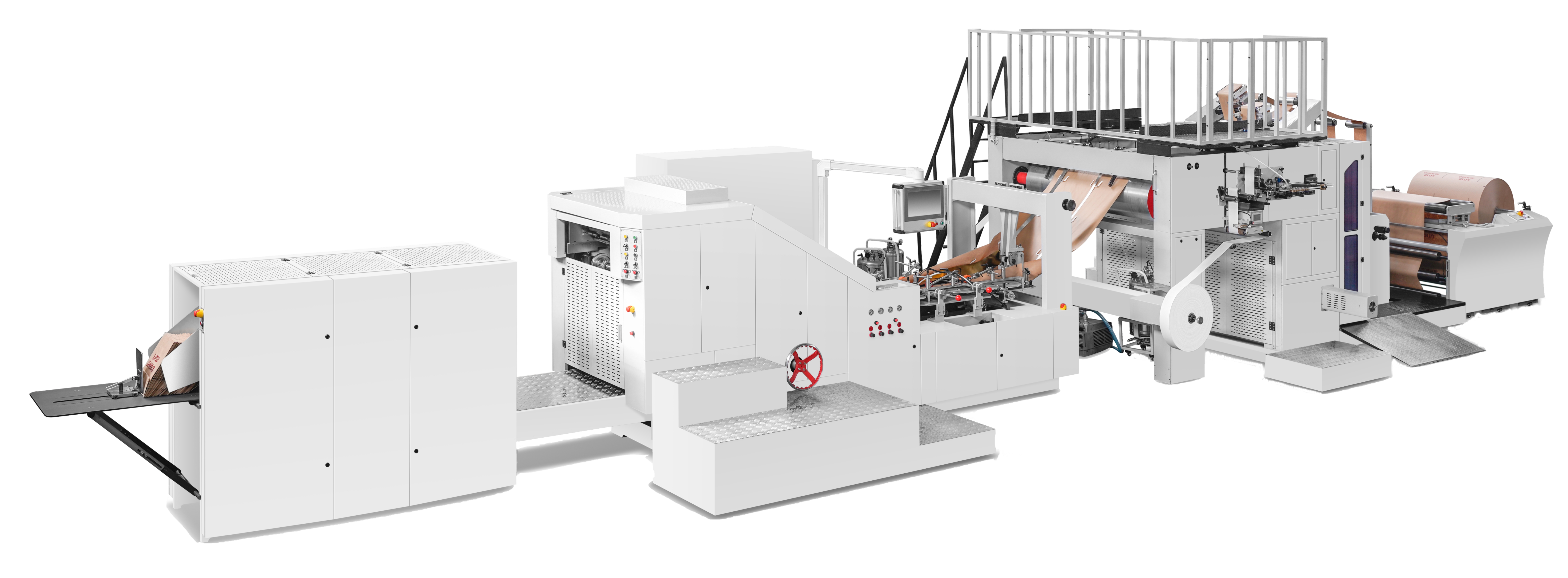 RZFD-330IF Square Bottom Flat Rope Inner Folding Paper Bag Machine