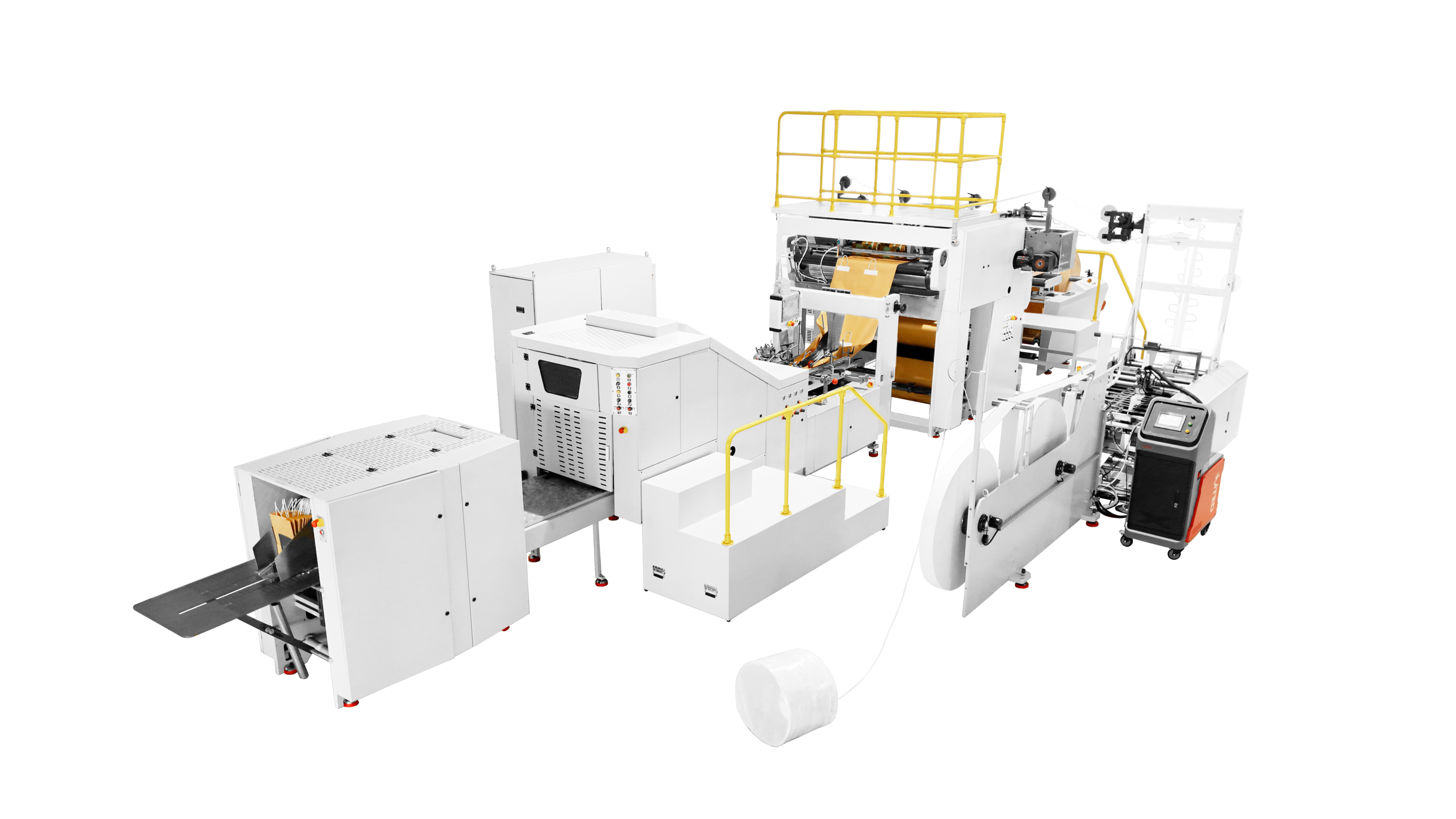 RZFD-330T Square Bottom Paper Bag Machine(Round Rope)