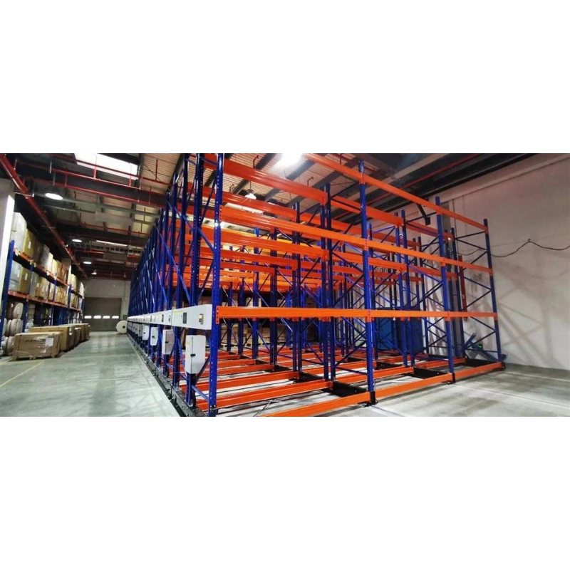 Easy Operation Motorized Mobile Racking System | Heavy Duty Pallet Racks