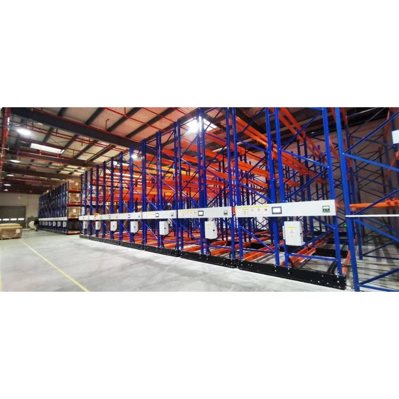 Easy Operation Motorized Mobile Racking System | Heavy Duty Pallet Racks