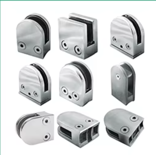 Stainless Steel Glass Clamp