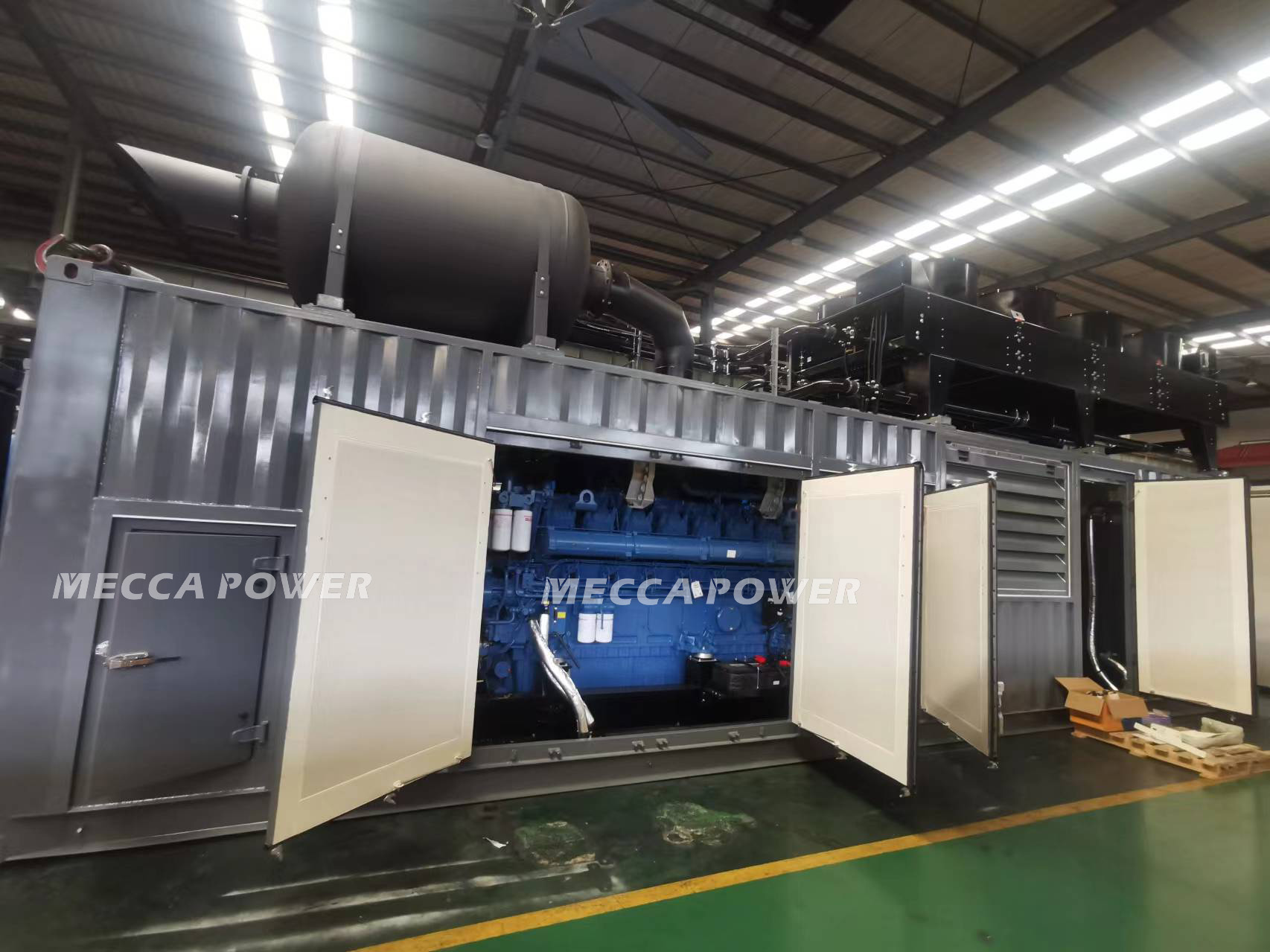 Reliable Containerized Diesel Generator for Data Center Backup Power
