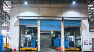 high voltage high capacity genset test