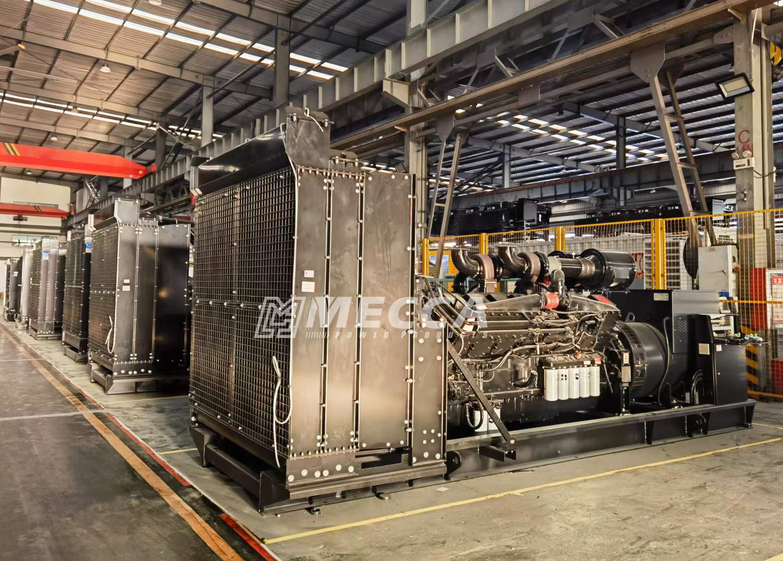 2500KVA Cummins diesel generator configured for high-power standby duty
