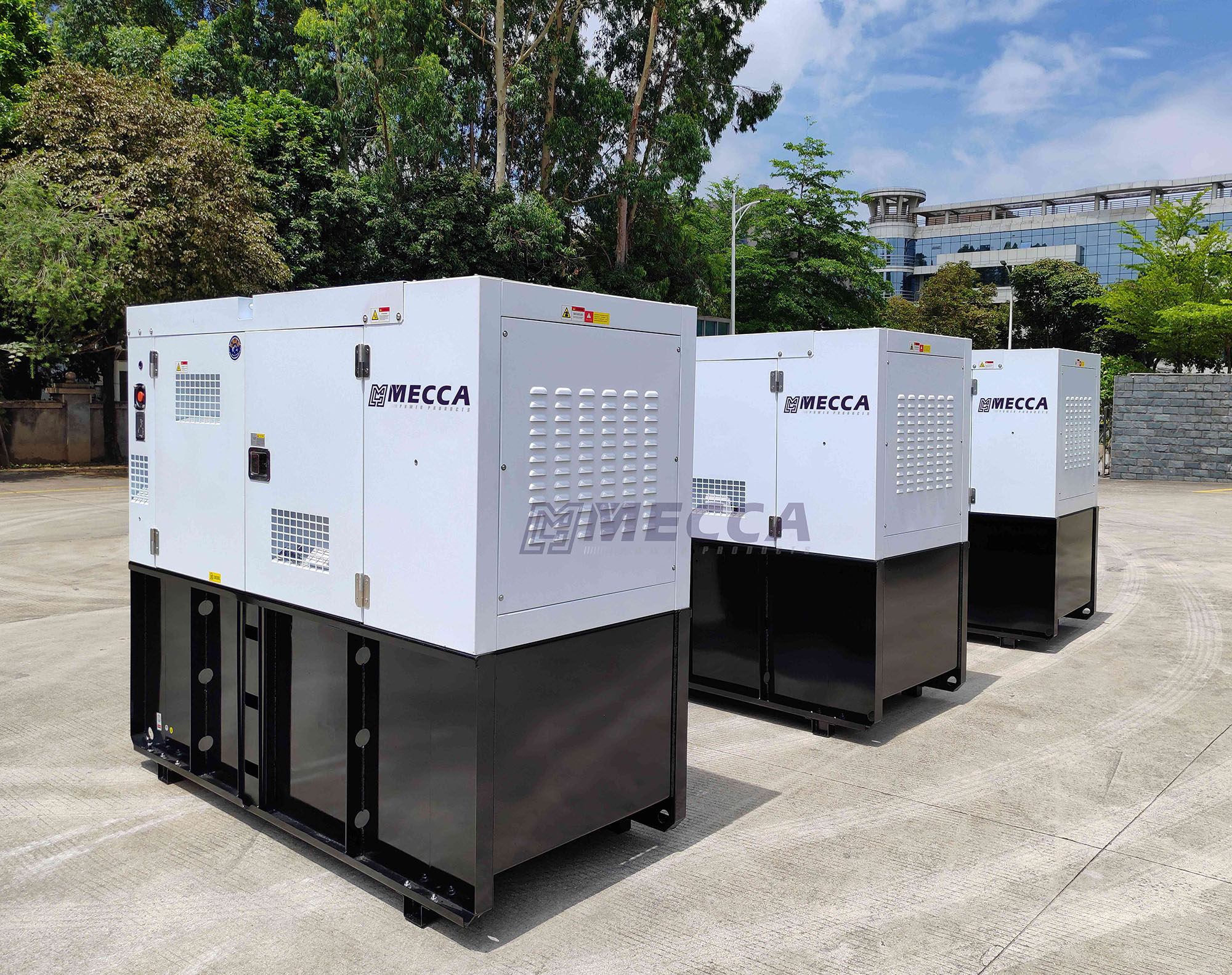Telecom Base Diesel Generator with Large Fuel Tank
