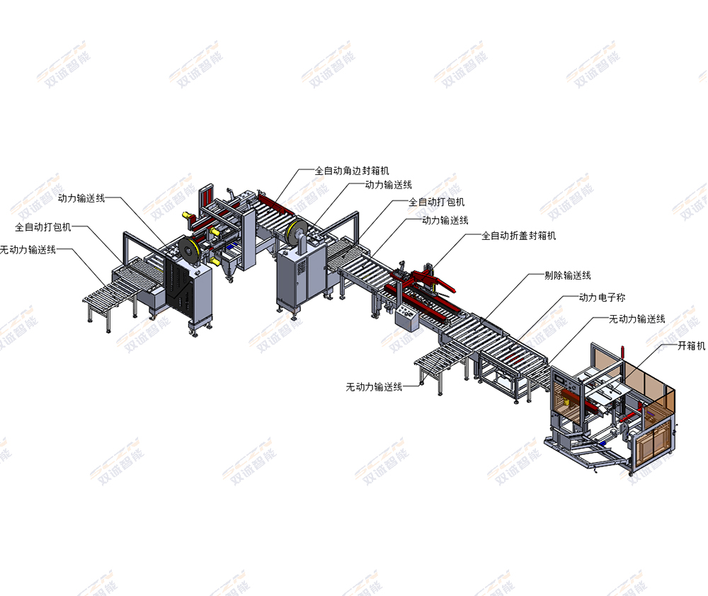 Shuangcheng Assembly line packaging equipment