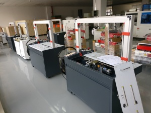 Strapping machine workshop