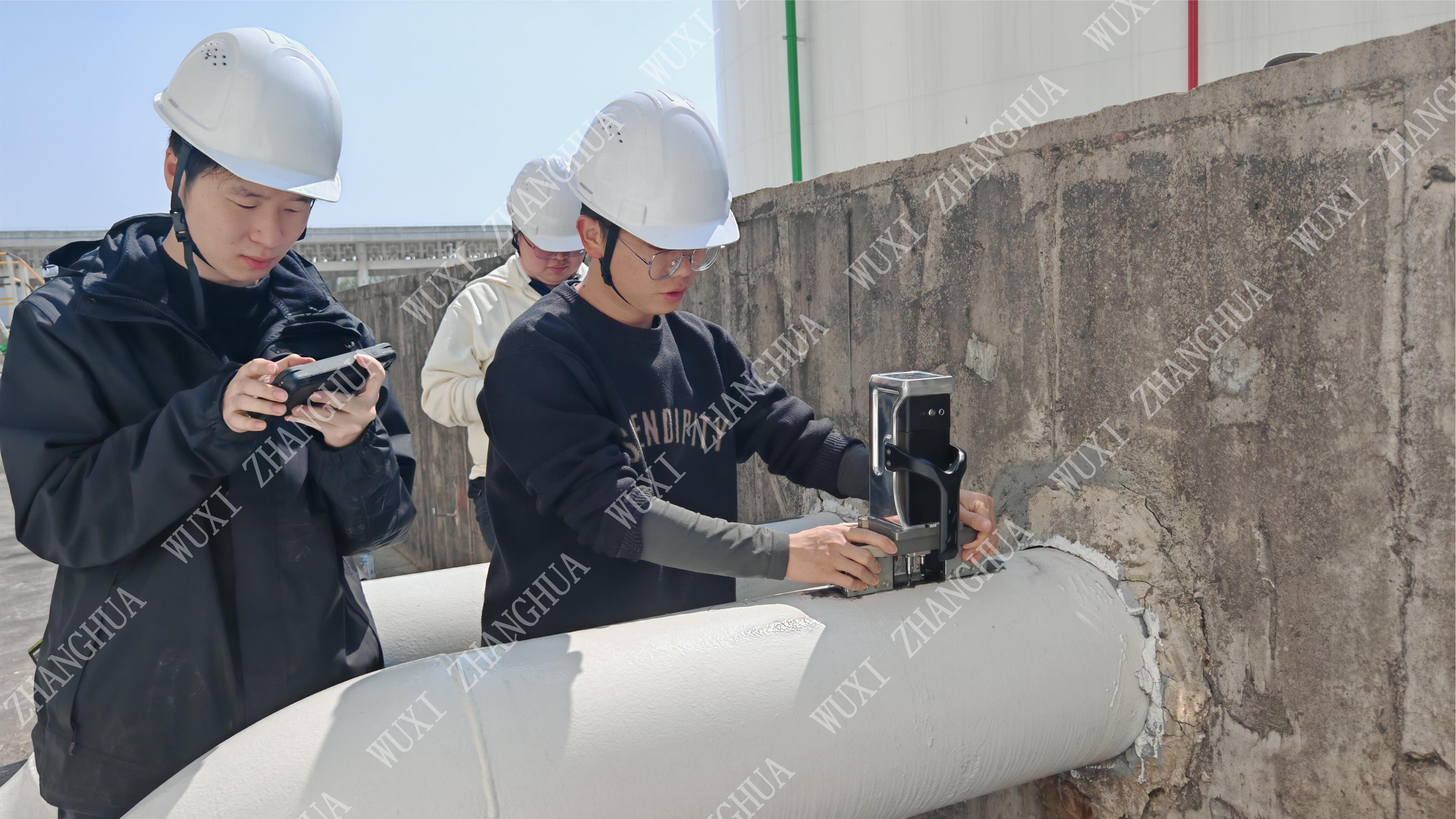 Pipeline Weld Residual Stress Tester axial hoop separation