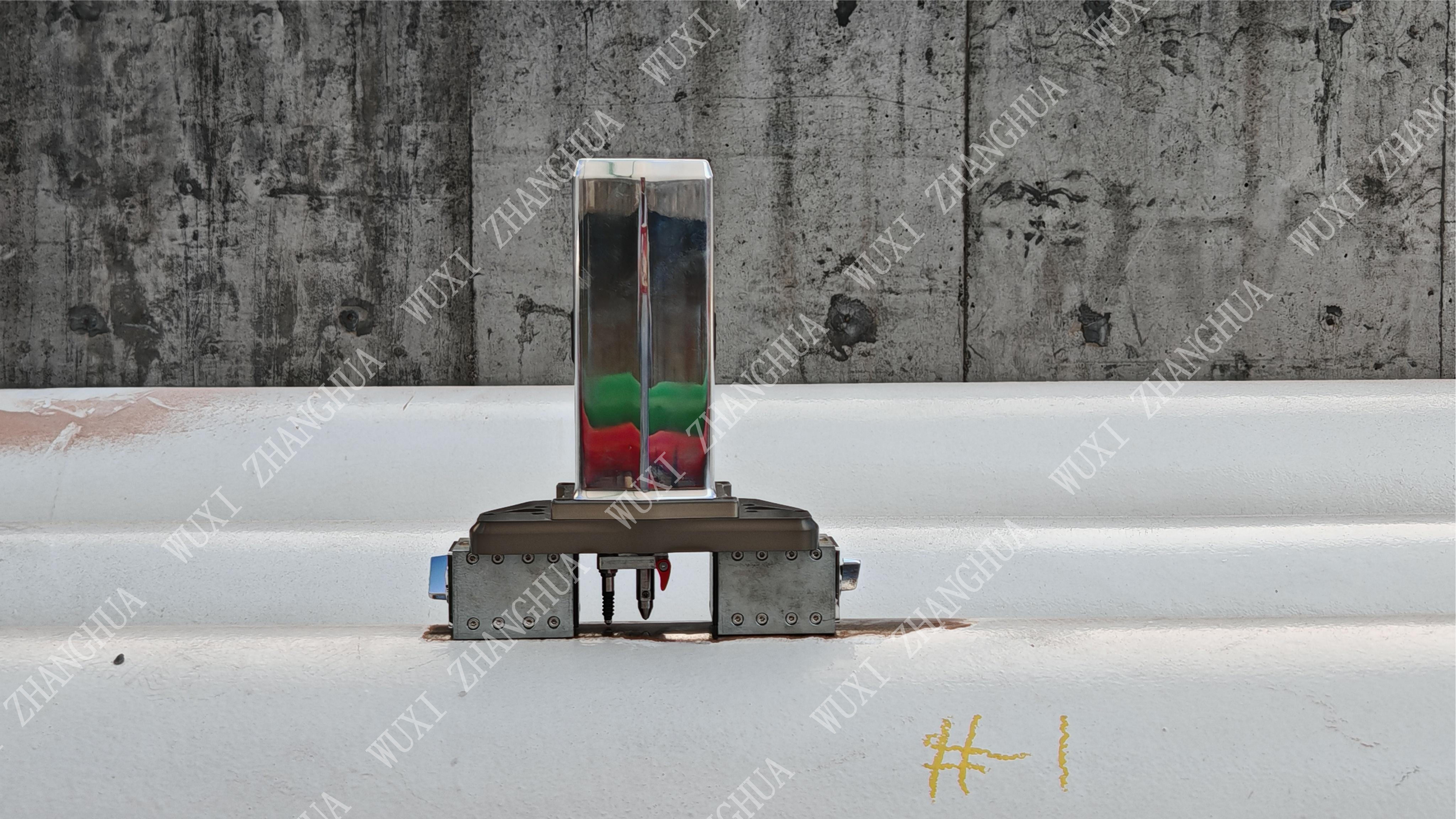 Portable indentation tester PMA-1010 packaged in a standard tool case for site transport