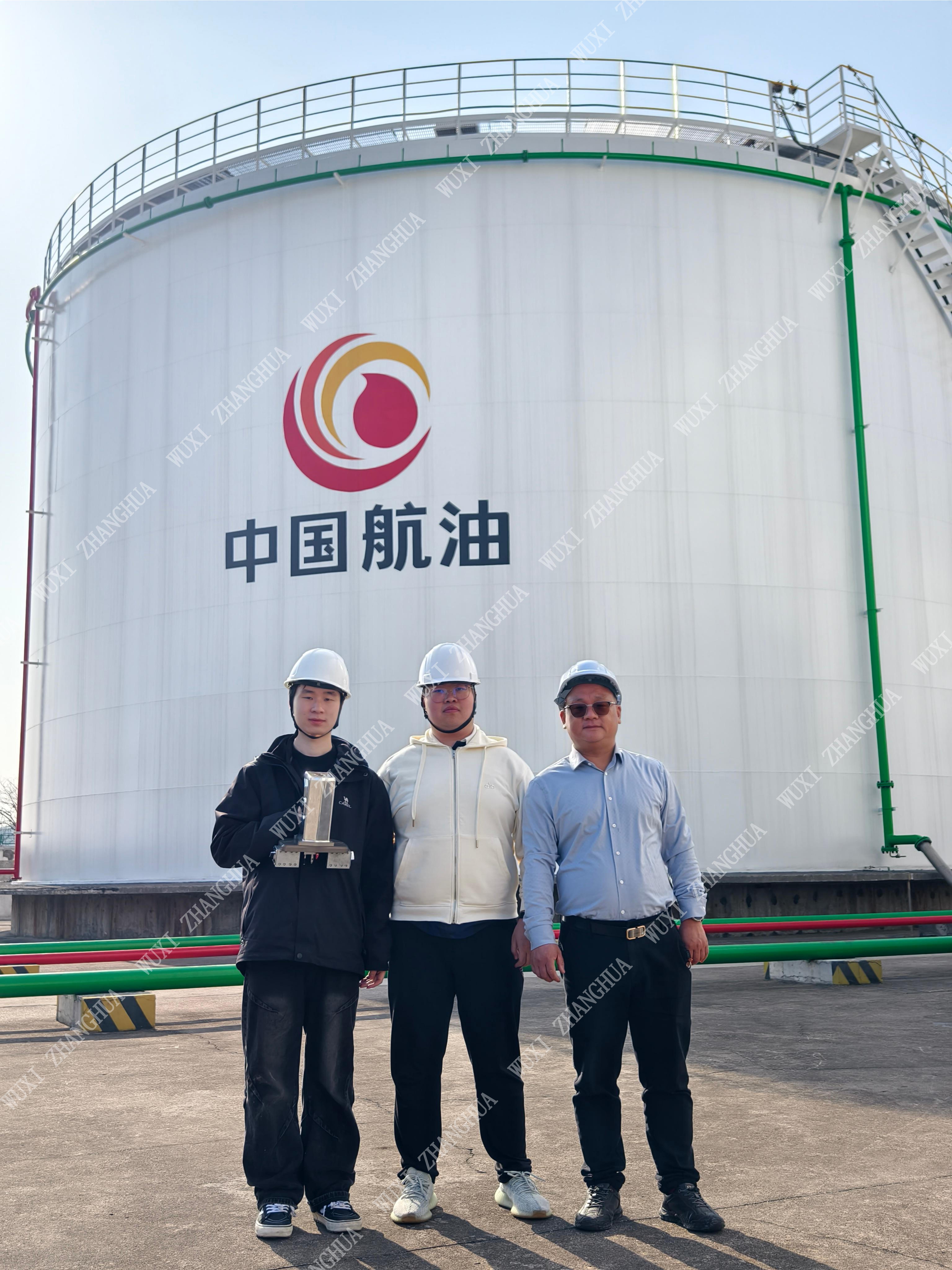 Indentation tester used in petrochemical plant asset integrity assessment