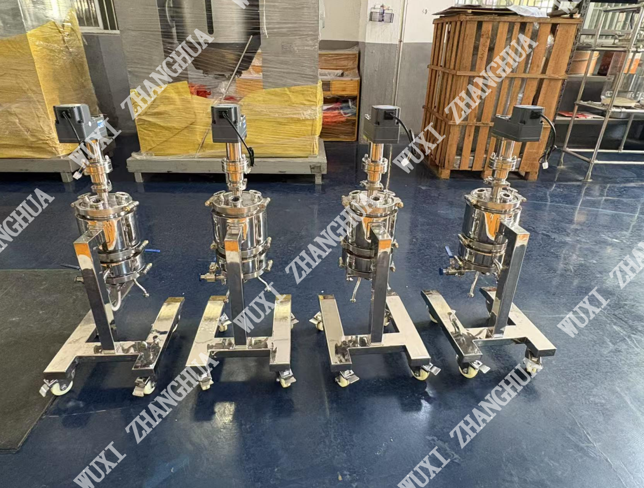 150L small Agitated Nutsche Filter Dryer