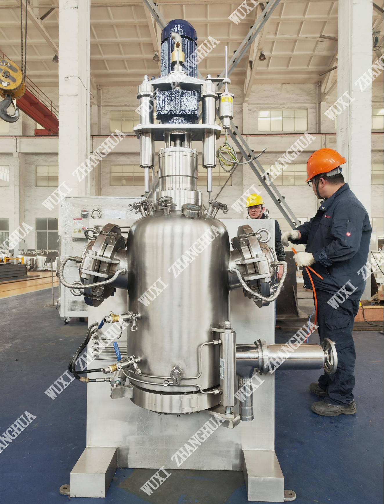 Agitated Nutsche Filter Dryer meets GMP standards for pharmaceutical production