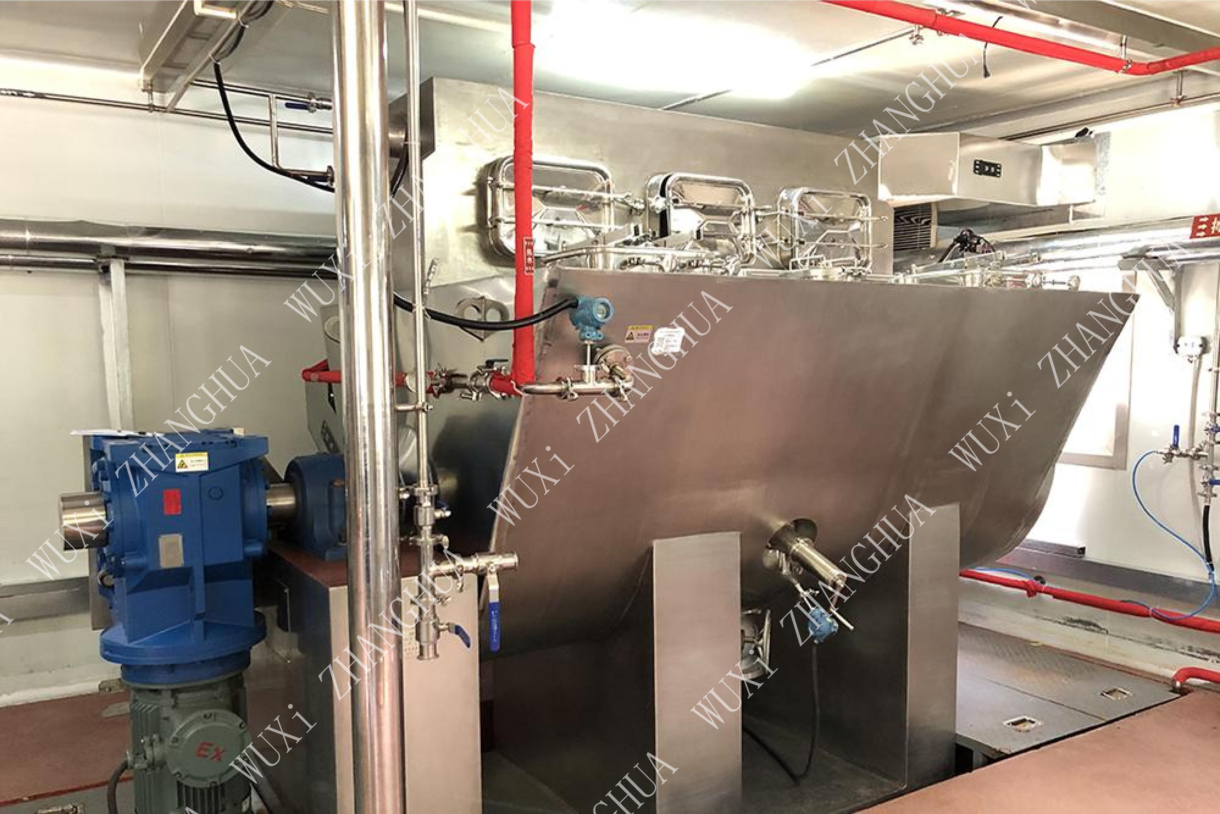 30L mixer dryer closed operation design, dust-free and no cross-contamination