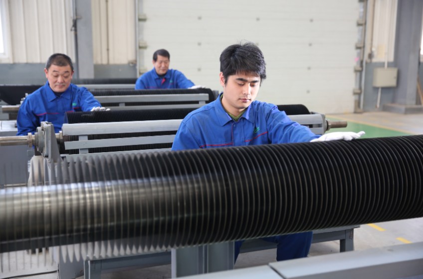 Cotton harvester parts workshop supporting regional after-sales service