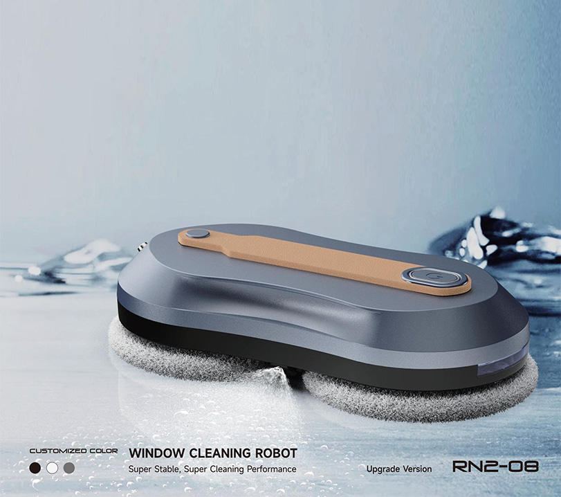 Dual nozzle Robotic Window Cleaner