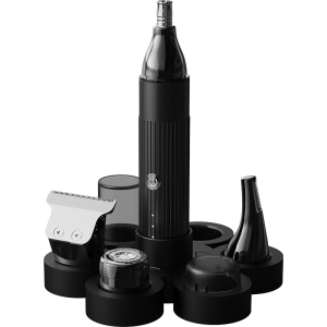 4-in-1 Grooming Kit: Electric Shaver, Hair Clipper, Nose Trimmer & Eyebrow Trimmer