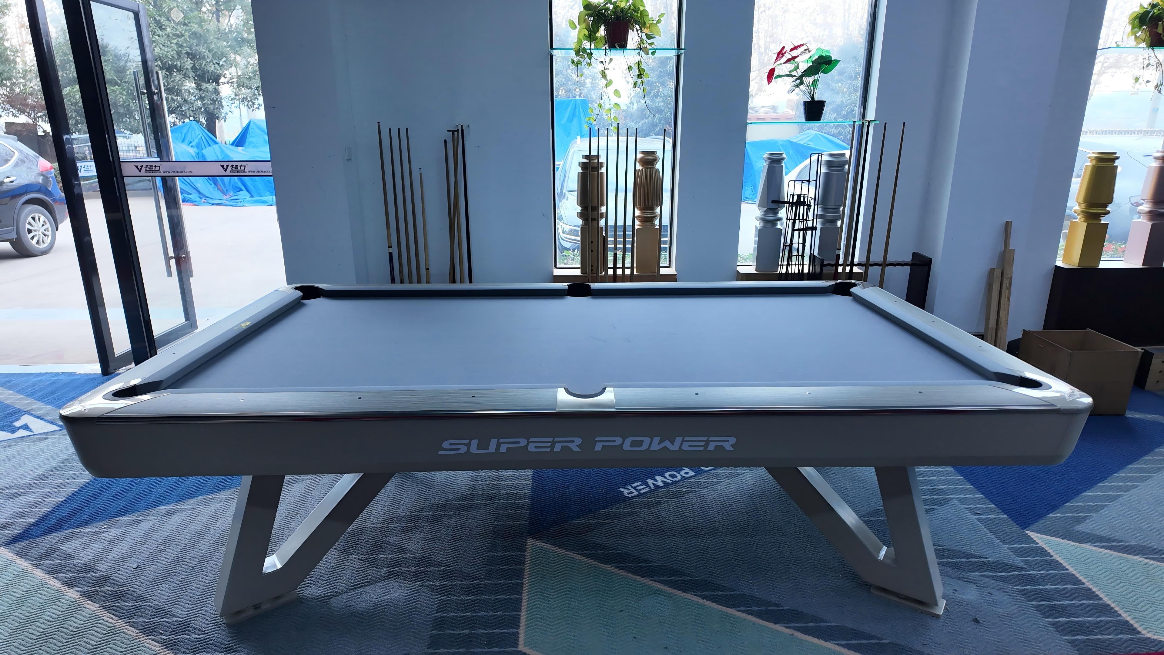 WOLF WARRIOR Full Metal Structure Pool Table