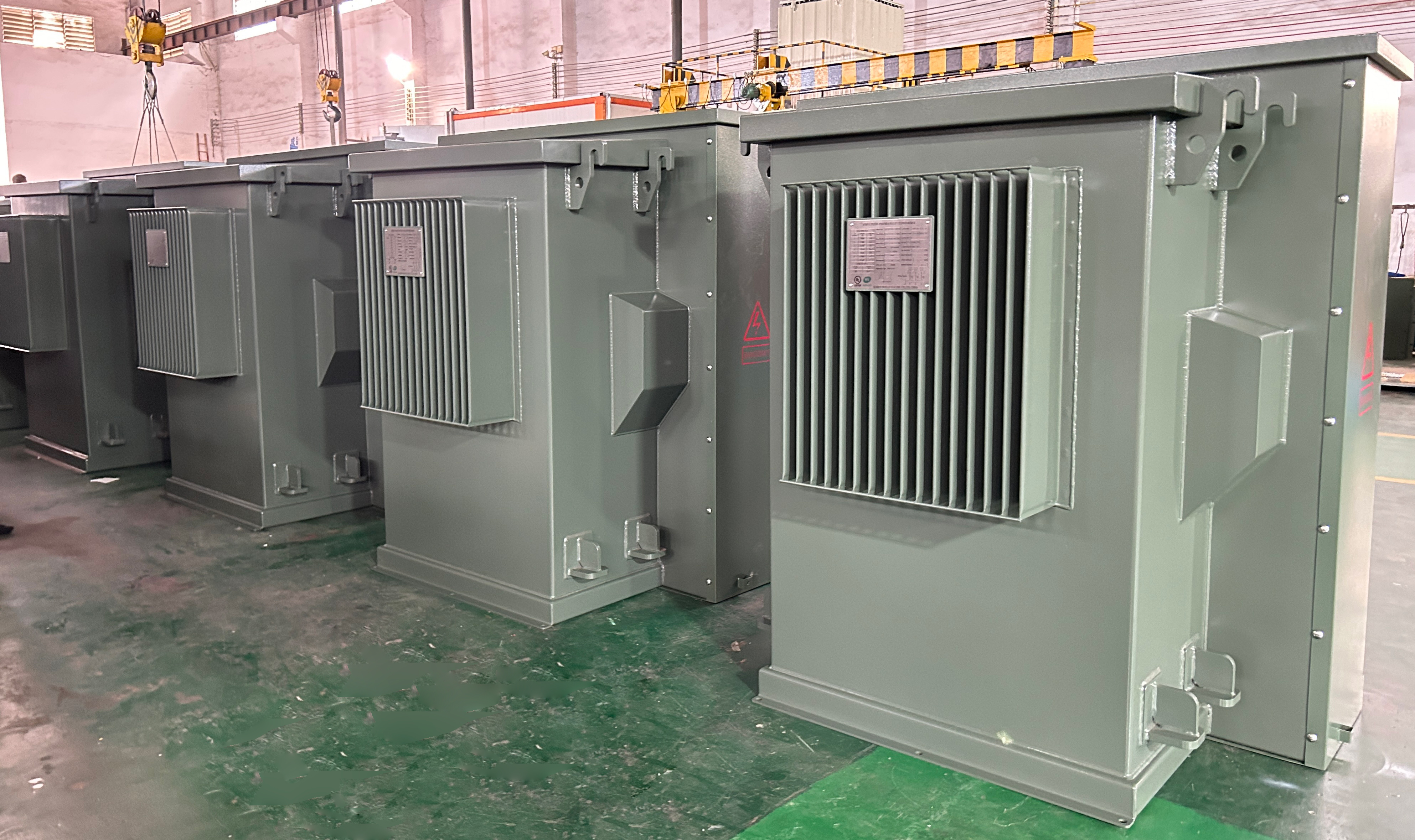 150 kVA three-phase pad mounted transformer from Winley Electric