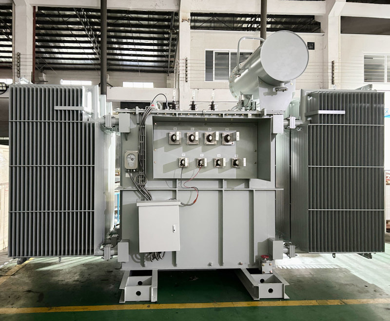 6500 kVA Double-Split Step-Up Substation Power Transformer for Solar