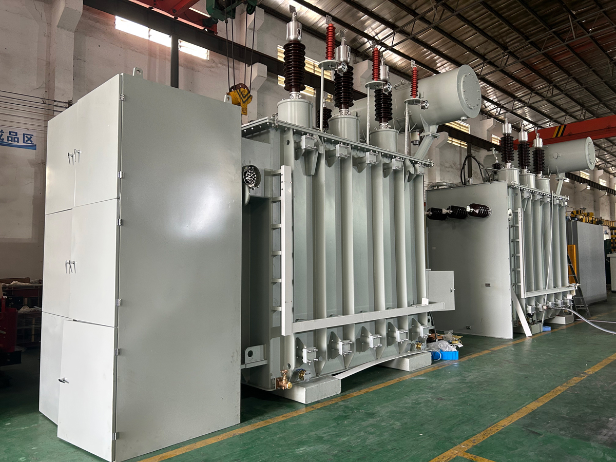 40 MVA substation power transformer for North American utility grid modernization, built to ANSI/IEEE standards