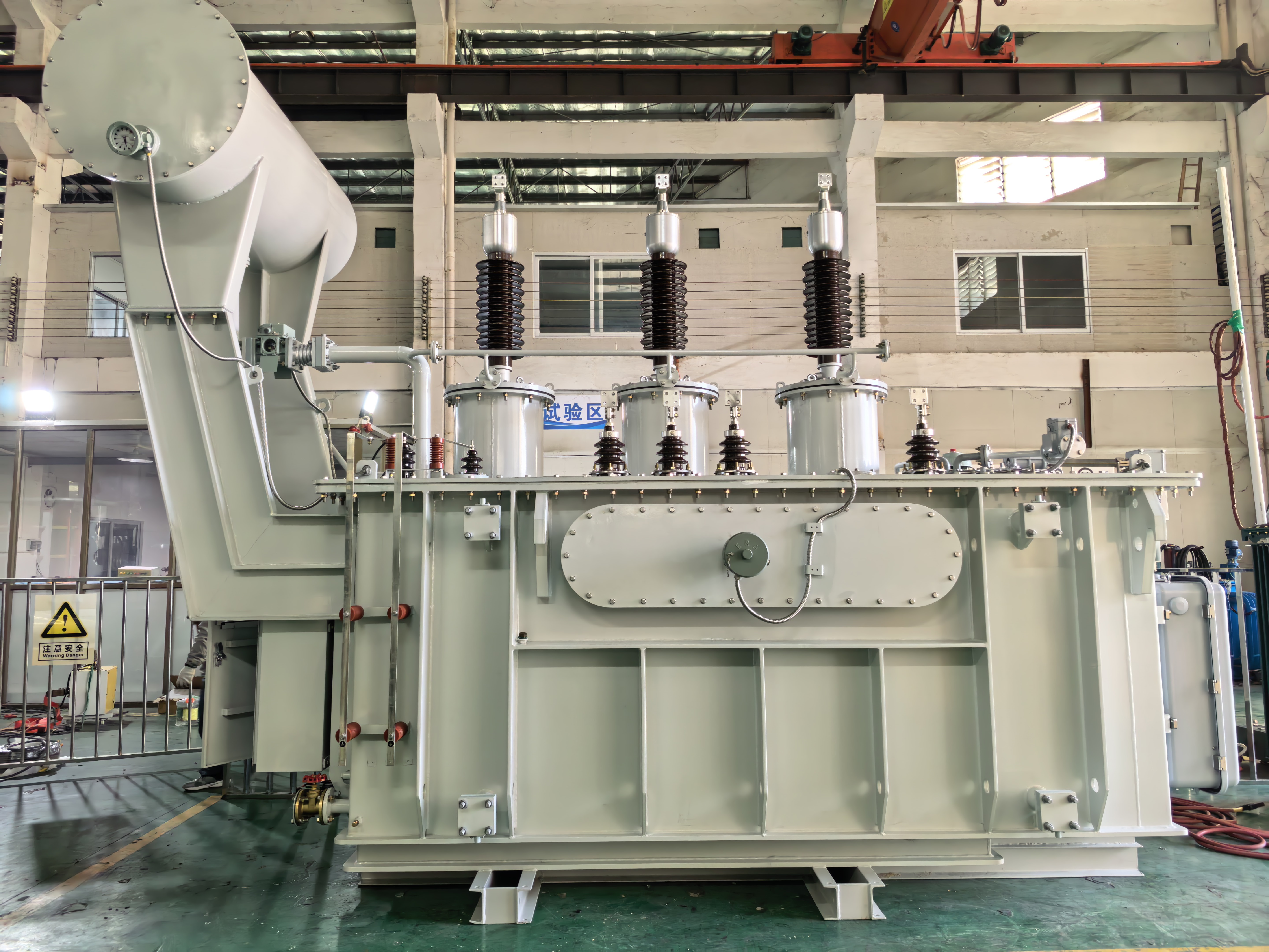 6.3 MVA 66 kV to 11 kV on-load tap changer substation transformer for high-voltage grid modernization