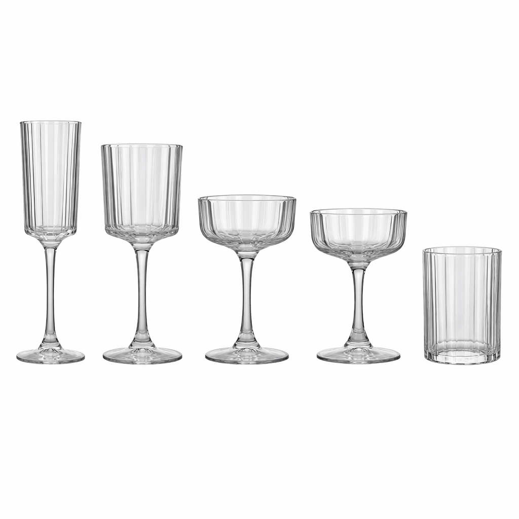 LAKOTTO Glass Drinkware Set