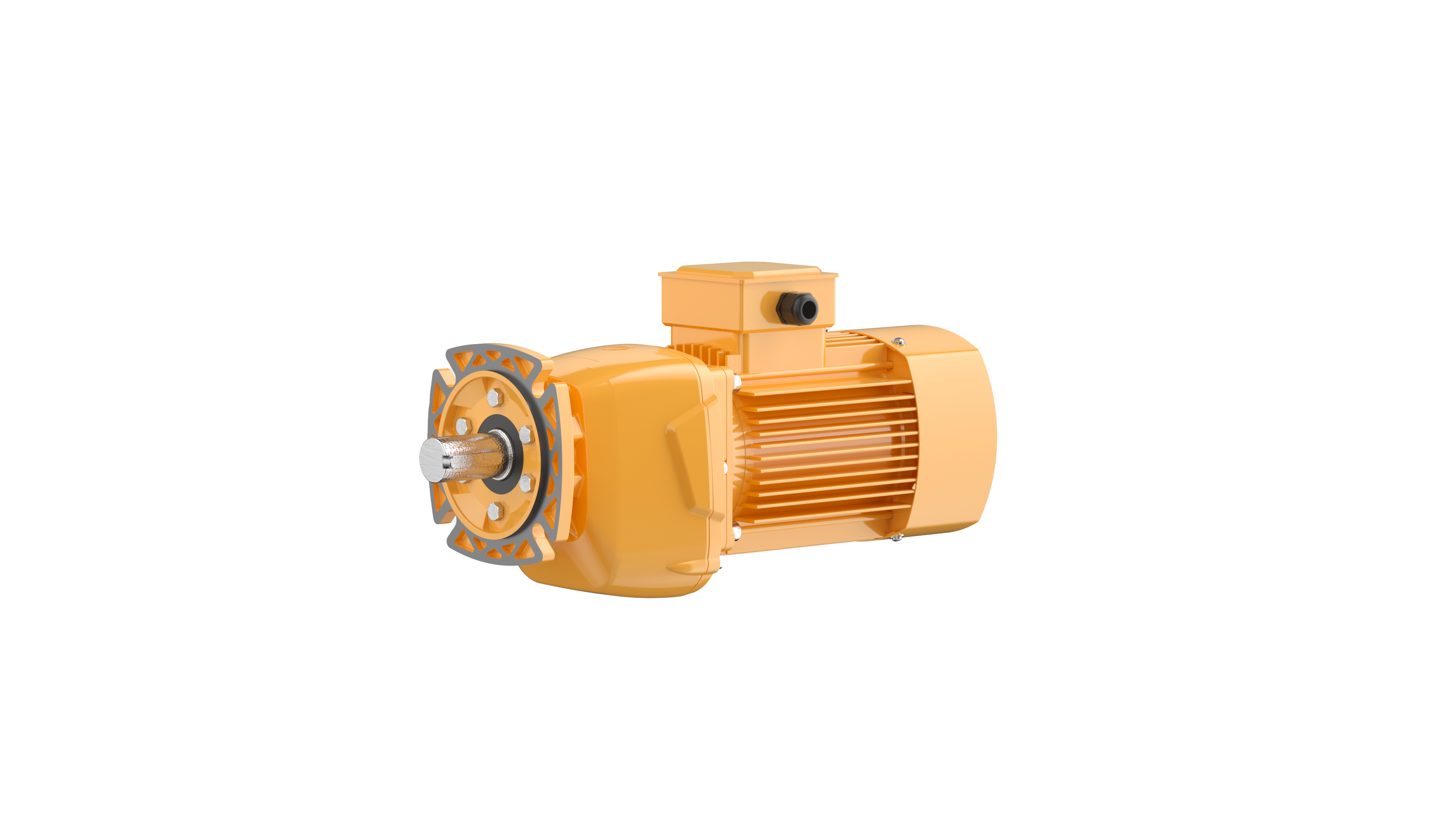 NCJ Series Helical Gearmotor NCJF04 for conveyor drive