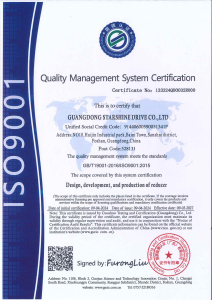 Quality Management System Certification