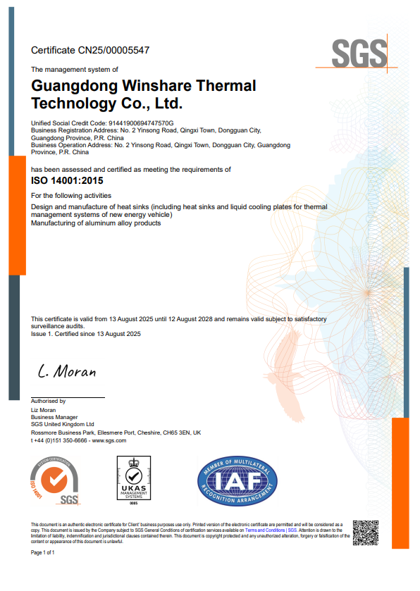 ISO 14001:2015 Certification