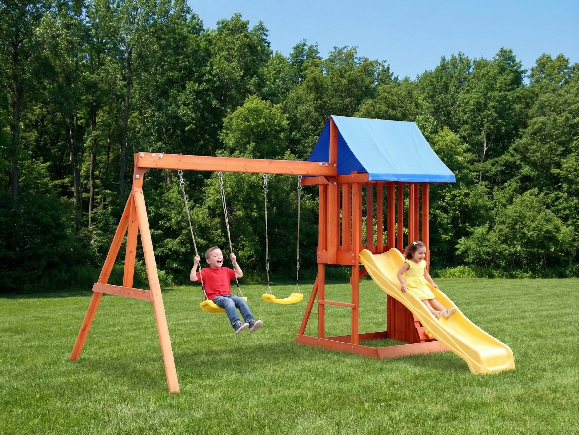 PAFIC PLAY swing set project