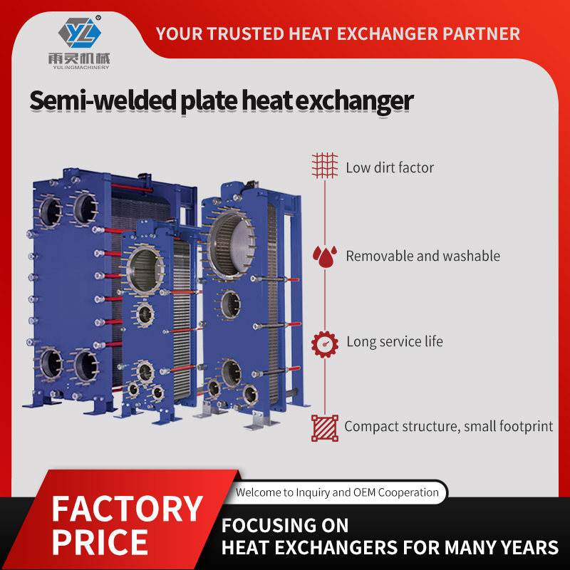 Semi-welded Plate Heat Exchangers