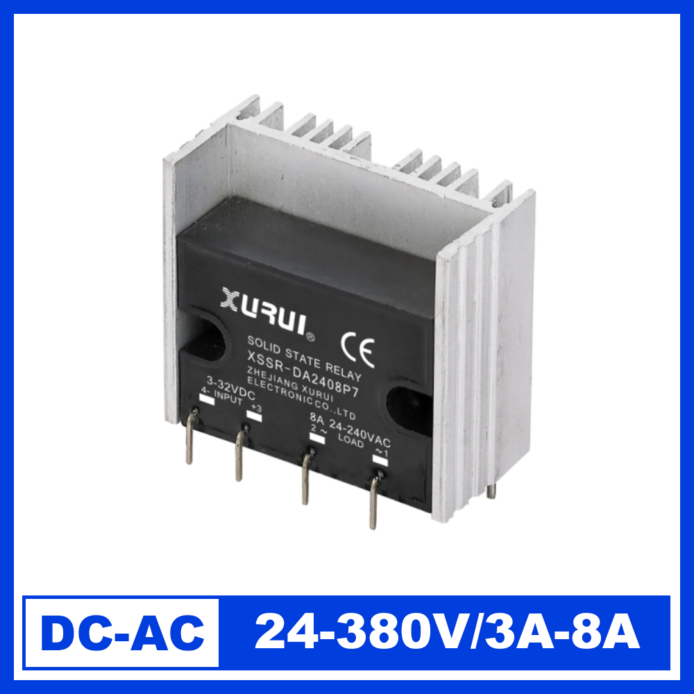 AC Solid State Relay XSSR-P7 - din rail mount solid state relay