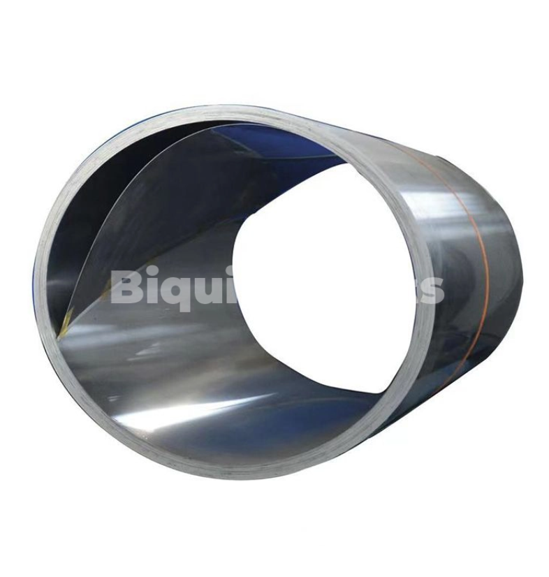 Stainless steel belt roll - ready for installation