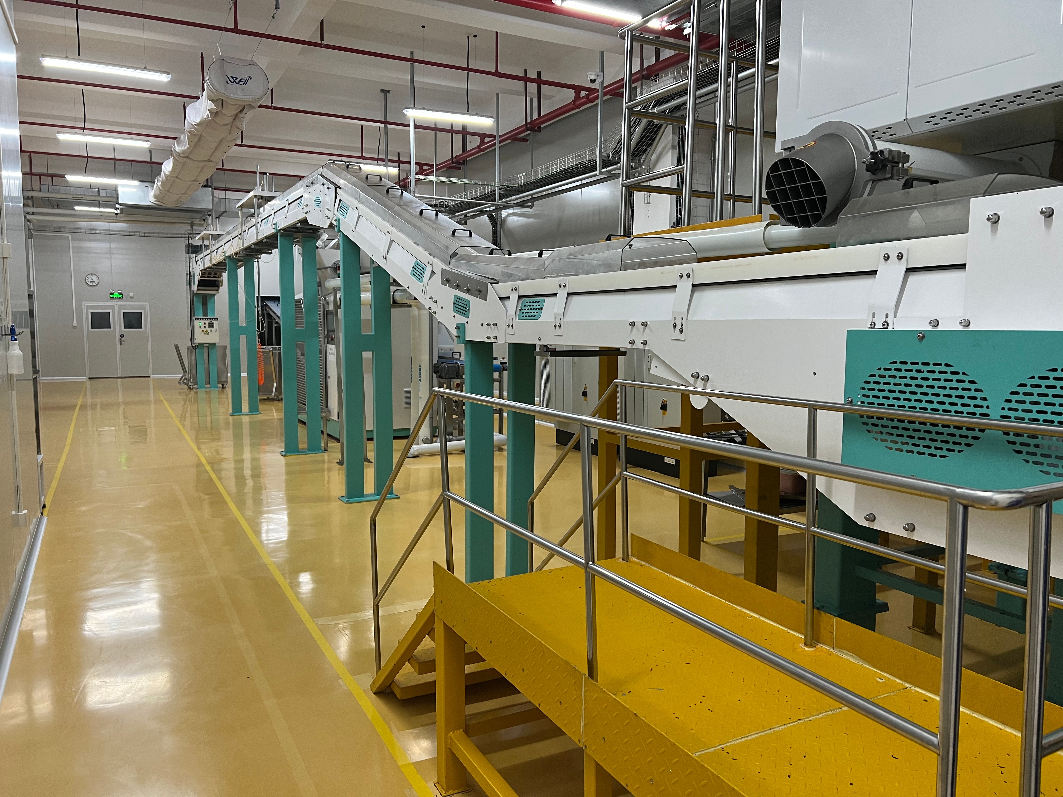 BPS/EPS Chocolate Steel Belt Conveyor System
