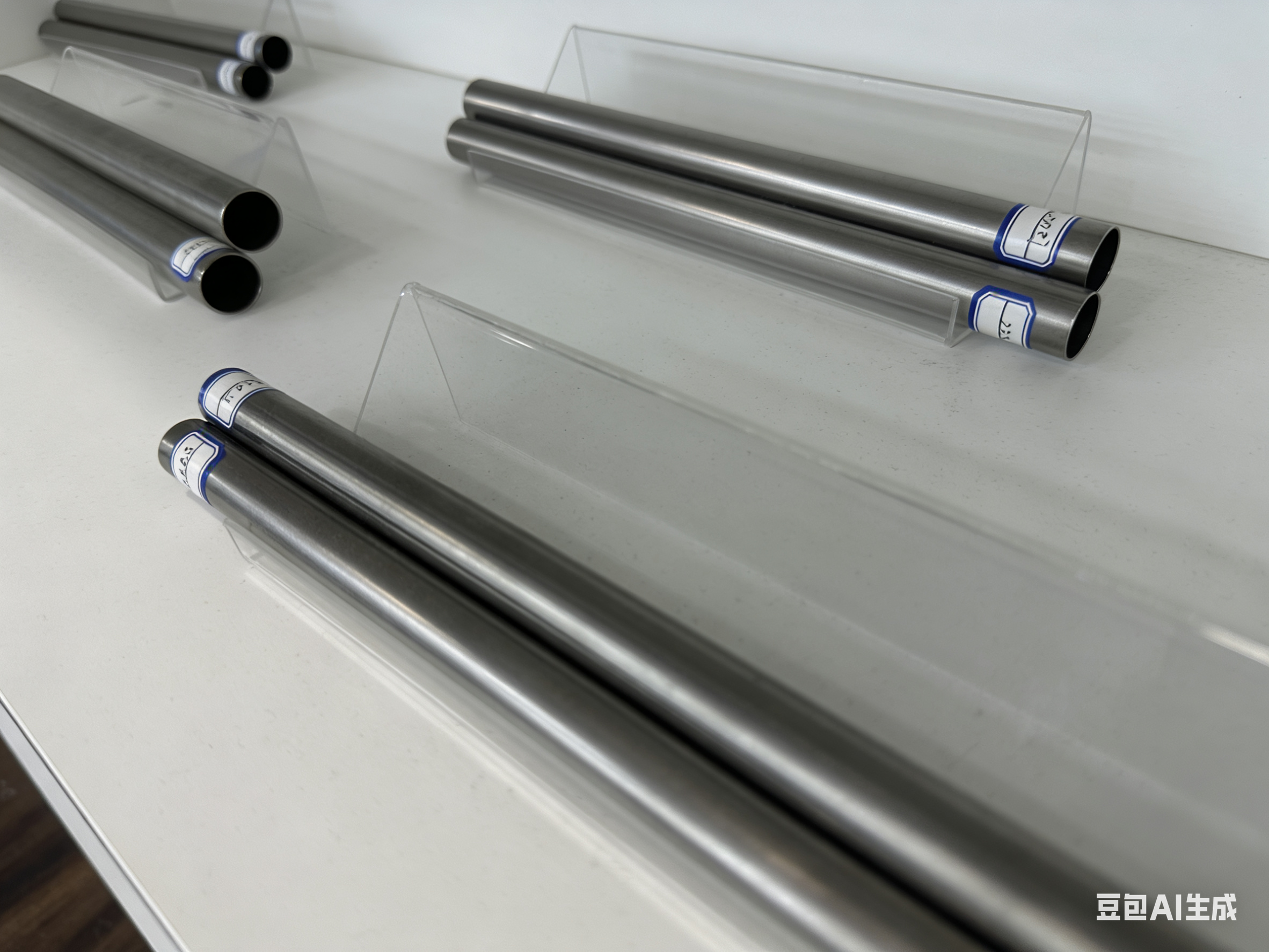 Titanium tubes