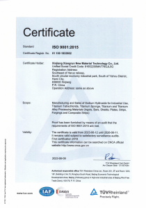 ISO 9001:2015