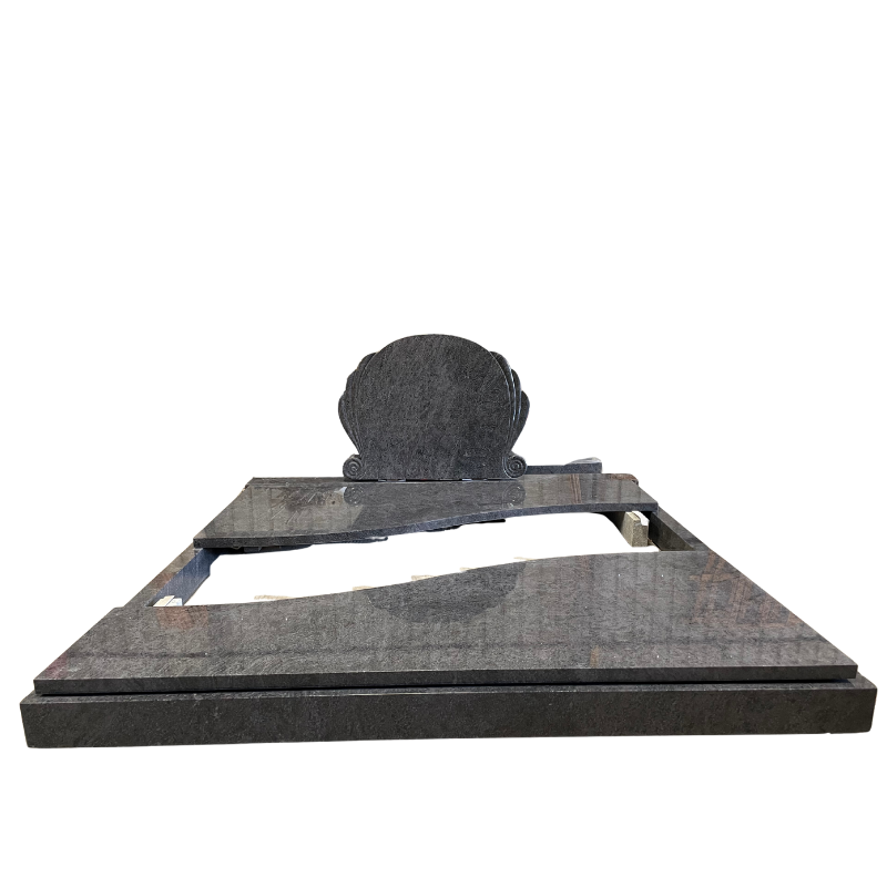 Bahama blue German tombstone