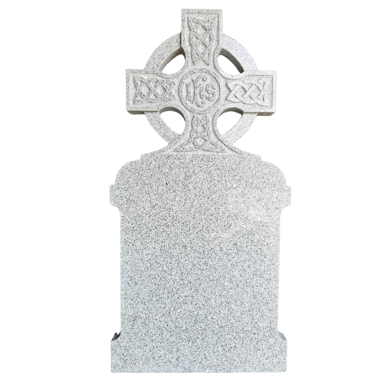 G603 Irish Cross headstone – custom Irish tombstone manufacturing by SONGJIA