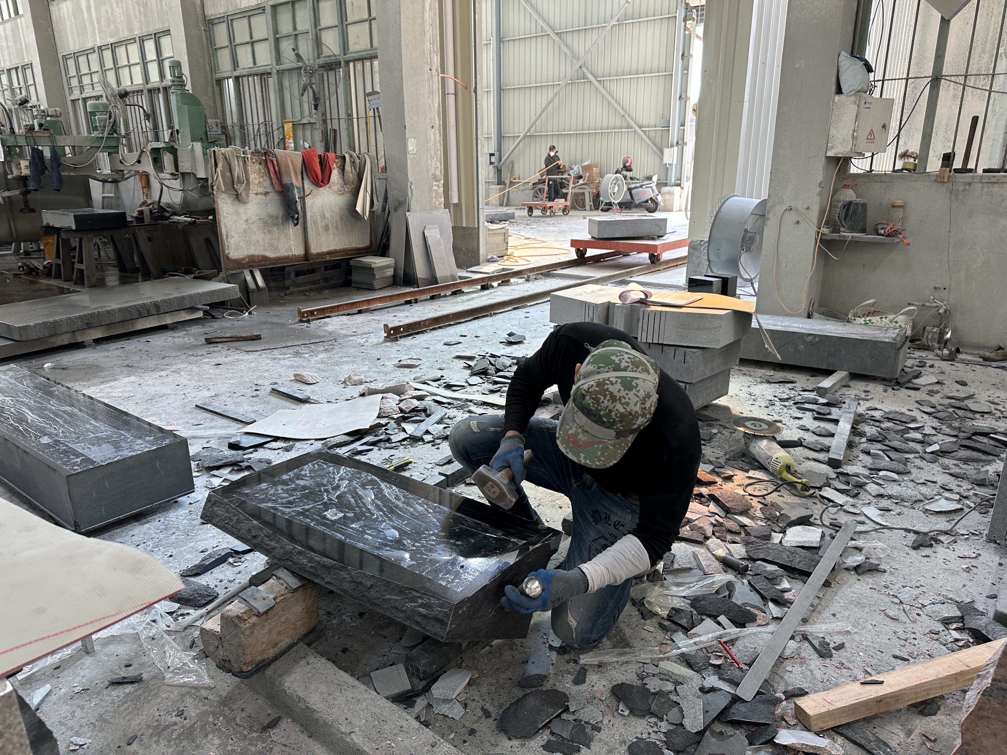 SONGJIA Tombstone Factory Quality Control