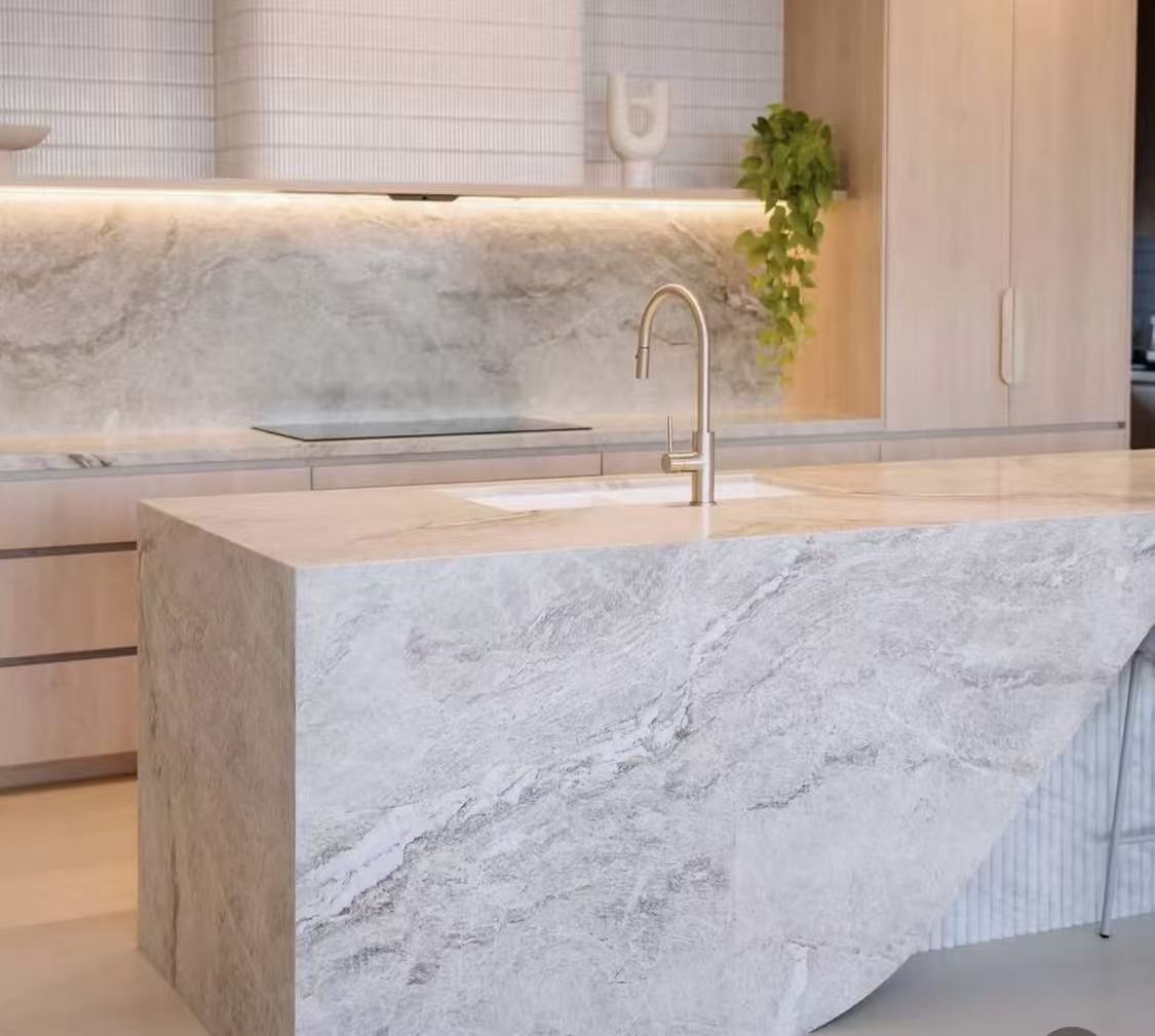 Taj Mahal quartzite Countertop